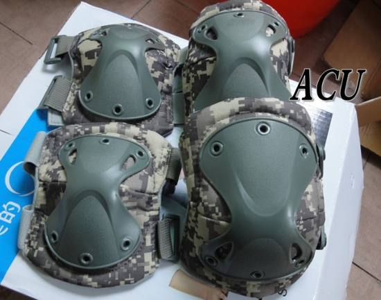 2013 new Tactical protection knee pads&elbow pads set ACU